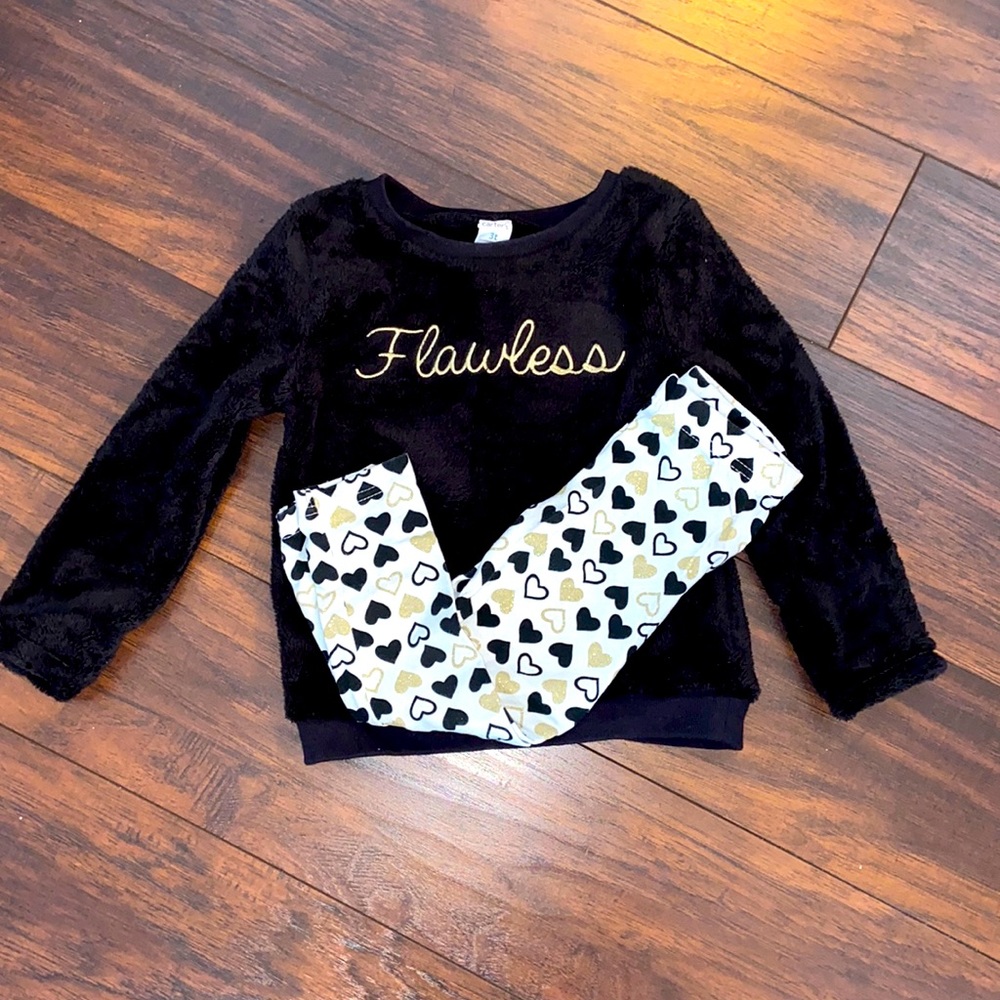 Sweater/leggings toddler girl